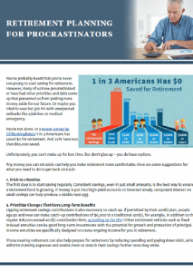 retirement planning