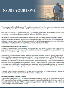 life insurance benefits